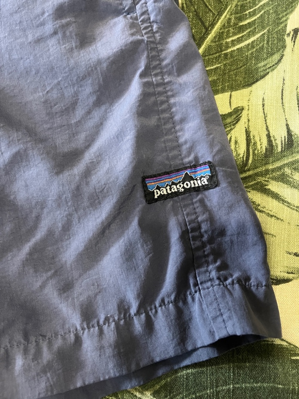 Patagonia Men's Dusty Blue Athletic Shorts M